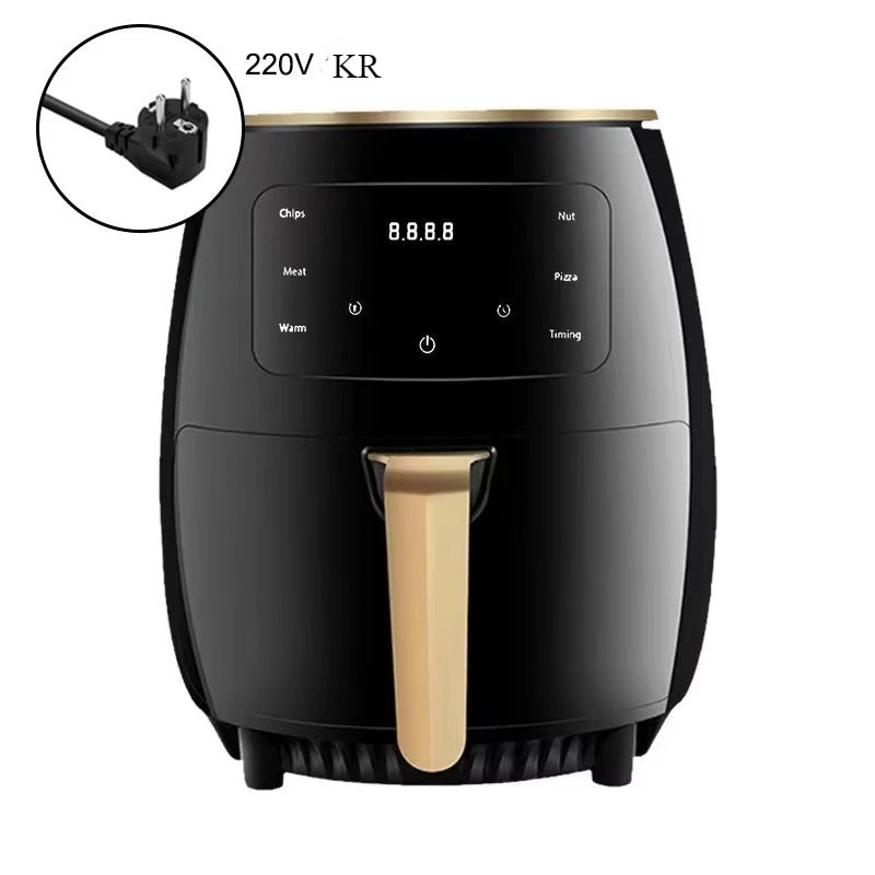 6L Air Fryer Multi-functional Intelligent Touch Screen Oven Large Capacity Electro Mechanical Deep Fryer for Home Airfryer