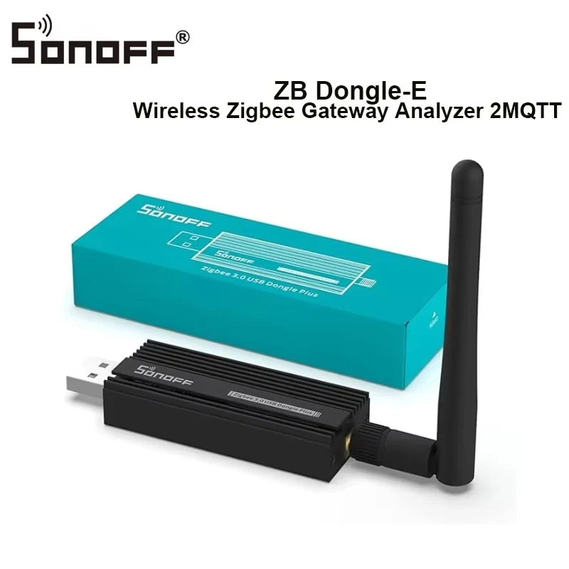 SONOFF ZBDongle-E Zigbee 3.0 USB Dongle Plus Smart Home ZigBee Wireless Gateway Support Home Assistant ZHA openHAB Zigbee2MQTT