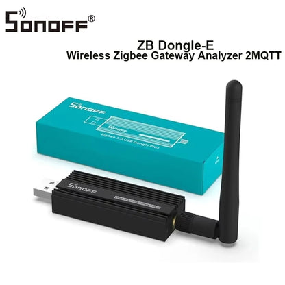 SONOFF ZBDongle-E Zigbee 3.0 USB Dongle Plus Smart Home ZigBee Wireless Gateway Support Home Assistant ZHA openHAB Zigbee2MQTT