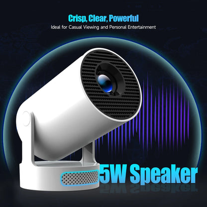 LuxeNova™ Ultra HD 4K Smart Home Cinema Projector - Android 11 & Wi-Fi 6